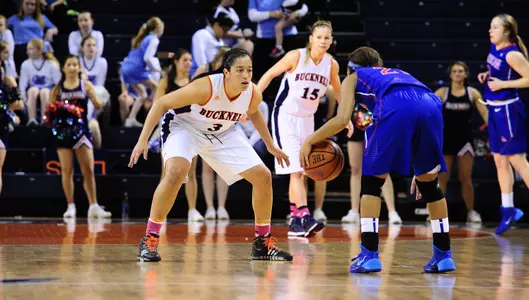 Women's Basketball Concludes Regular Season with 67-53 Loss to American
