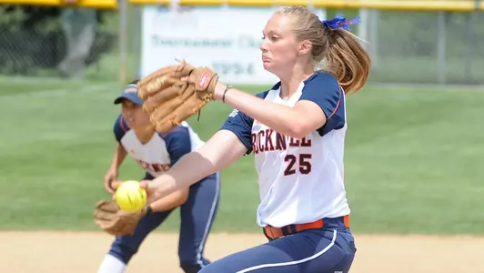 Softball Splits, Shutting Out Howard and Falling to Creighton at Rebel Games