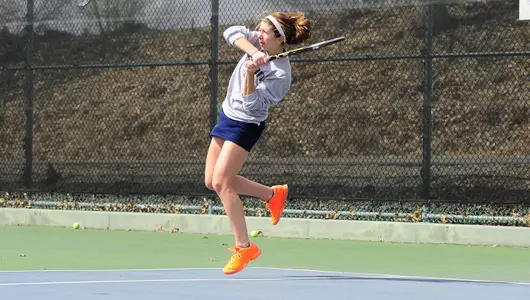 Navy Holds on for 4-3 Win Over Women's Tennis