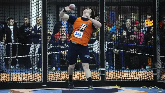 Holmes Wins Triple Jump, 4x400 Sets School Record on Second Day of IC4A Meet