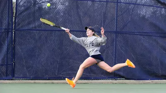 Women's Tennis Sweeps Villanova, Winning 7-0