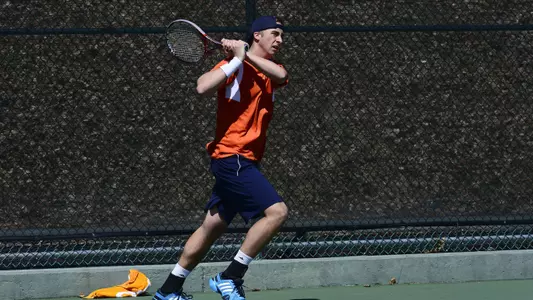 Men's Tennis Edged by Saint Francis, 4-3