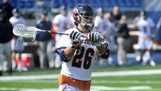 Delaware Rallies Past Bison Men's Lax 12-11