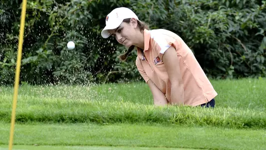 Women's Golf Seniors Bernard and Wilcox Named Academic All-Patriot League