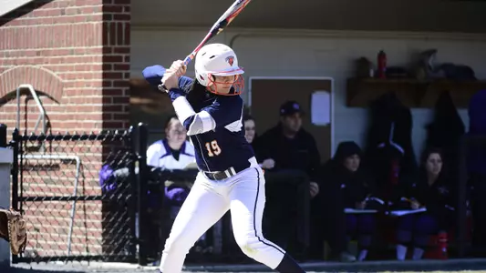 Softball Edged by Lafayette, Drops 2-1 Decision