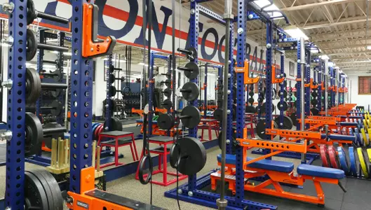 Bucknell Football Weight Room Receives Summer Facelift