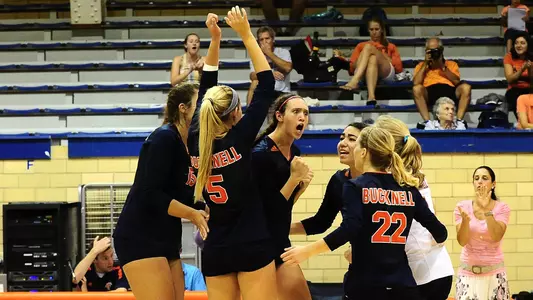 Volleyball Opens Home Schedule with Losses to UConn, Cornell
