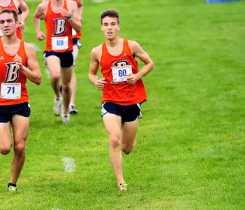 Men's Cross Country Finishes 11th in Large Field at Paul Short Run