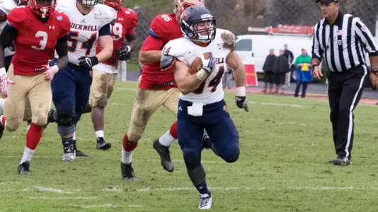 DelMauro's OT Touchdown Lifts Football to 28-22 Win at VMI