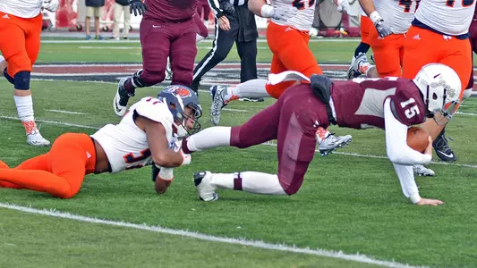 Football Drops Season Finale at Colgate, 14-10