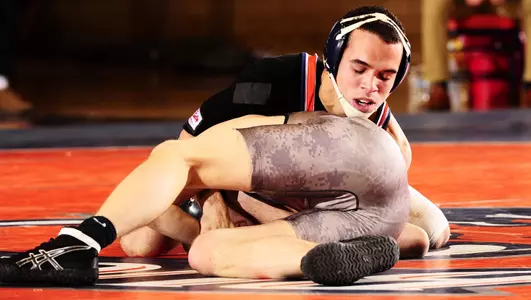 Wrestling Stretches Win Streak to 10 With 25-13 Victory Over Army