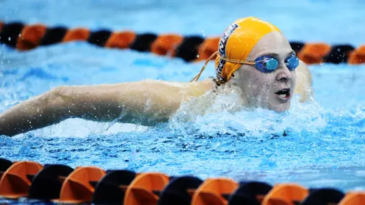 10 Bison Swimmers Compete at Mid-Atlantic Long Course Senior Championships
