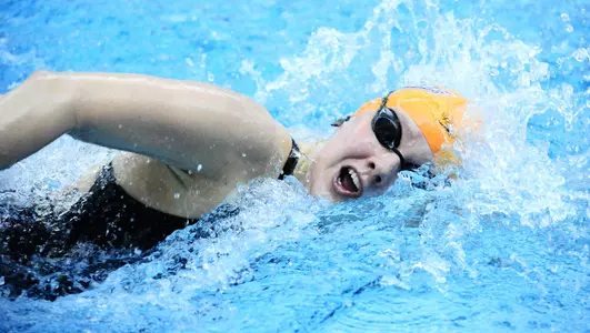 Women's Swimming & Diving up to Fourth Place at ECAC Championships