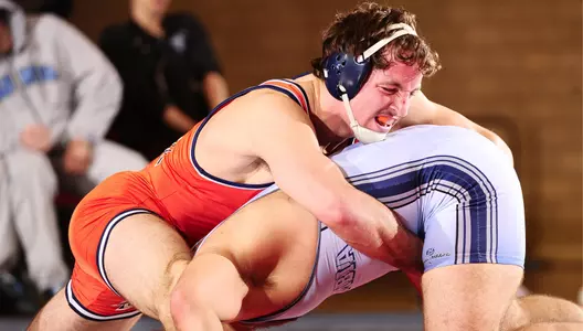 Wrestling Breaks School Record for Wins in a Season With 27-9 Victory at American