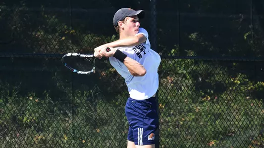 Men's Tennis Splits Saturday Doubleheader