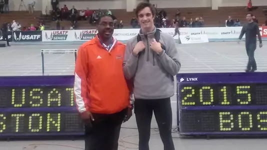 Garcia-Garrison Breaks Own School Record in the Mile Run