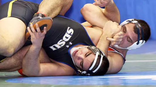 Injury Forces Stolfi to Medical Forfeit at NCAA Wrestling Championships