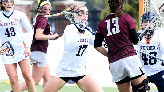 Bison Turn to Defense in 6-5 Win at Wagner, Lukowski PL Attacker of Week