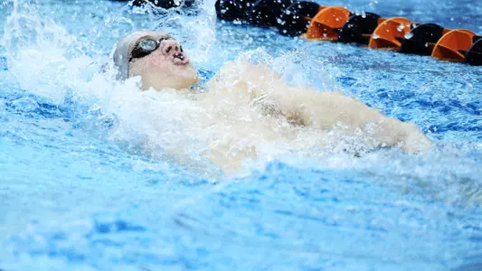 Men's Swimming and Diving Drops PL Opener at Boston University