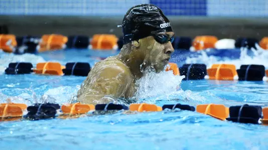 Five Bison Swimmers Compete at Speedo Sectional Meet