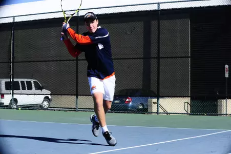 Men's Tennis Shuts Out Lafayette for Fifth Straight Win