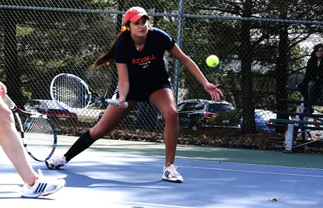Women's Tennis Improves to 2-0 in PL with Shutout at Colgate