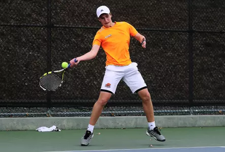 Men's Tennis Opens Spring Season with Win Over Le Moyne, Loss at Binghamton