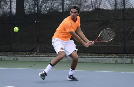 Men's Tennis Finishes 3-2 in Patriot League with Win at Loyola (Md.)