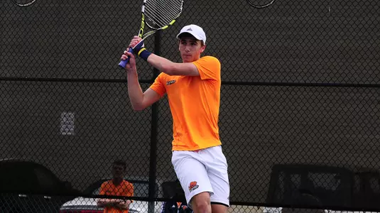 Men's Tennis Plays at Loyola on Saturday, at Coppin State on Sunday