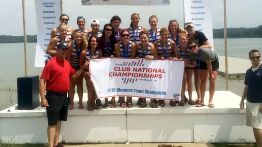 Former Bison Rower Kumari Lewis Wins Two Gold Medals at U.S. Rowing Club Nationals