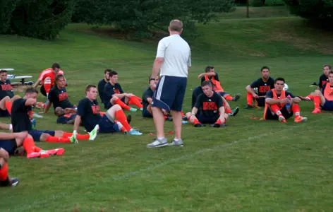 Defending PL Men's Soccer Champs Return to Training Grounds