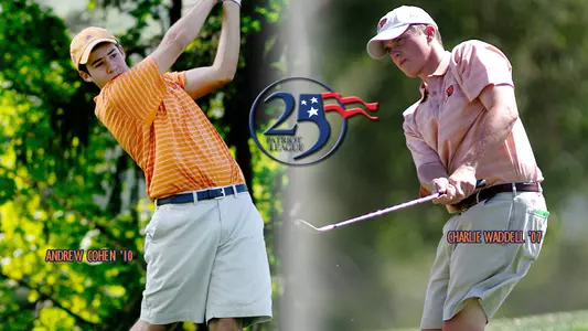 Charlie Waddell, Andrew Cohen Named to PL 25th Anniversary Men's Golf Team
