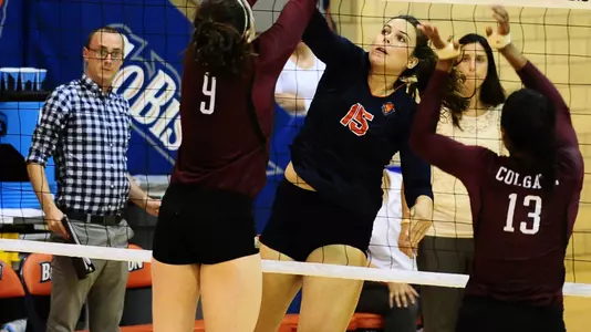 Eastley Climbs Bucknell Record Books, but Volleyball Drops Two Saturday