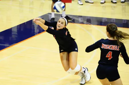 Volleyball Hosts Navy and American for Patriot League Matches this Weekend