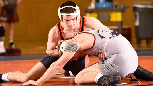 Wrestling Defeats American and George Mason to Stretch Win Streak to Four