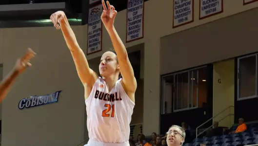 Bison Last Unbeaten in Patriot League Play After 58-51 Win at Holy Cross