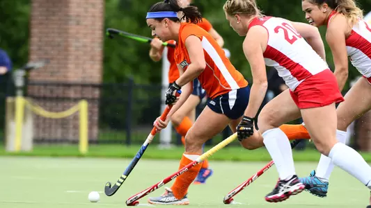 Late Goal Prevents Field Hockey from Upsetting #14 Boston U. in 2-1 Loss
