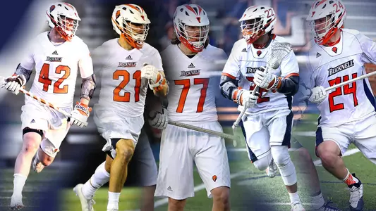 Men's Lacrosse Names Five Captains for 2017 Season