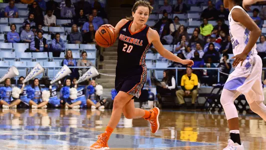 Bison Defense Stifles Akron in 61-47 Win