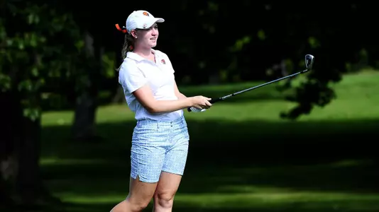 Women's Golf, Dodovich Have Lead after First Round of Bucknell Invitational
