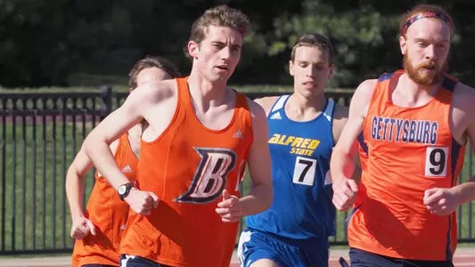 Harris Wins Triple Jump, Bison Men Finish Second at Mason Spring Invite