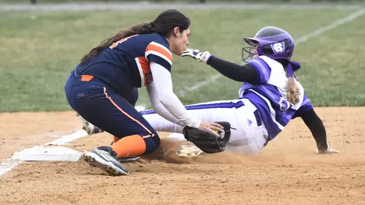 Softball Sweeps Saint Peter's; Thursday's Doubleheader Cancelled
