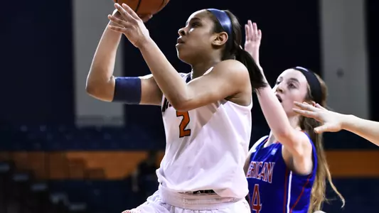 Women's Basketball Advances to PL Semifinals with 73-65 Win over American