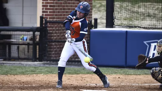 Martinez, Kovac Homer to Lead Softball to Split at Saint Francis