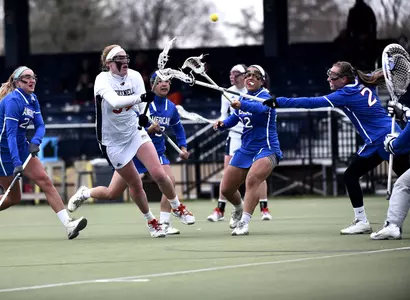 Women's Lacrosse Now 10-3/4-1 after 12-8 Win over American