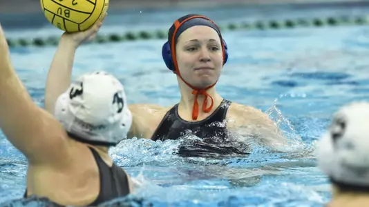 Women's Water Polo Downs No. 18 Harvard 7-6 for First Win vs. Ranked Opponent