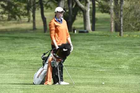 Women's Golf Moves Up Two Spots, Places 9th at Navy Invite