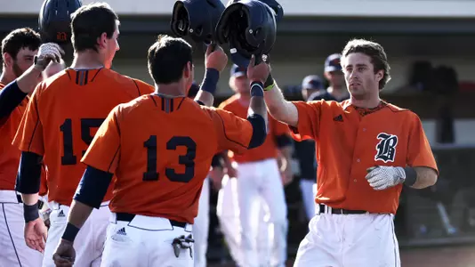 Baseball Drops Two to Holy Cross