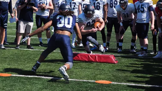 Football to Hold Final Practice of Spring on Friday