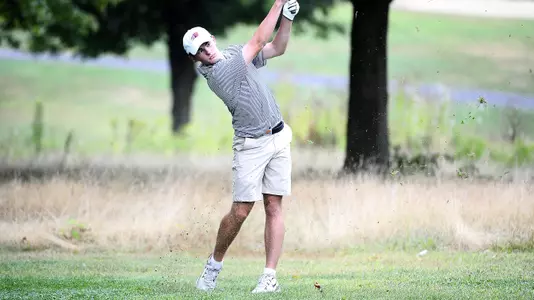 Freshmen Lead Bison on Day One of Patriot League Men's Golf Championship